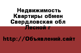 Недвижимость Квартиры обмен. Свердловская обл.,Лесной г.